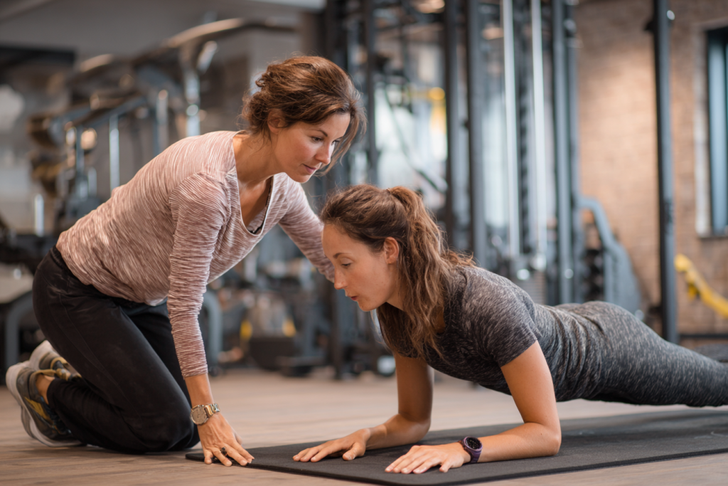 personal training voor vrouwen